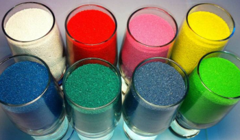 Study of the market of colored (painted) quartz sand