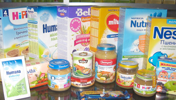 Marketing research of Russian companies (manufacturers) working in the field of food products for children